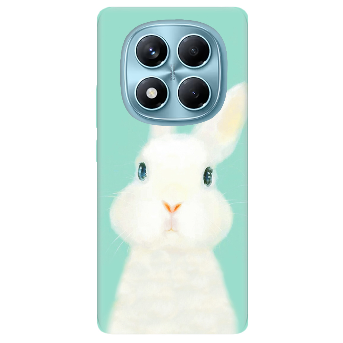 Чехол для Xiaomi Redmi Note 14 Pro 4G прозрачный Зayka - фото 1 - Чехлы для телефонов