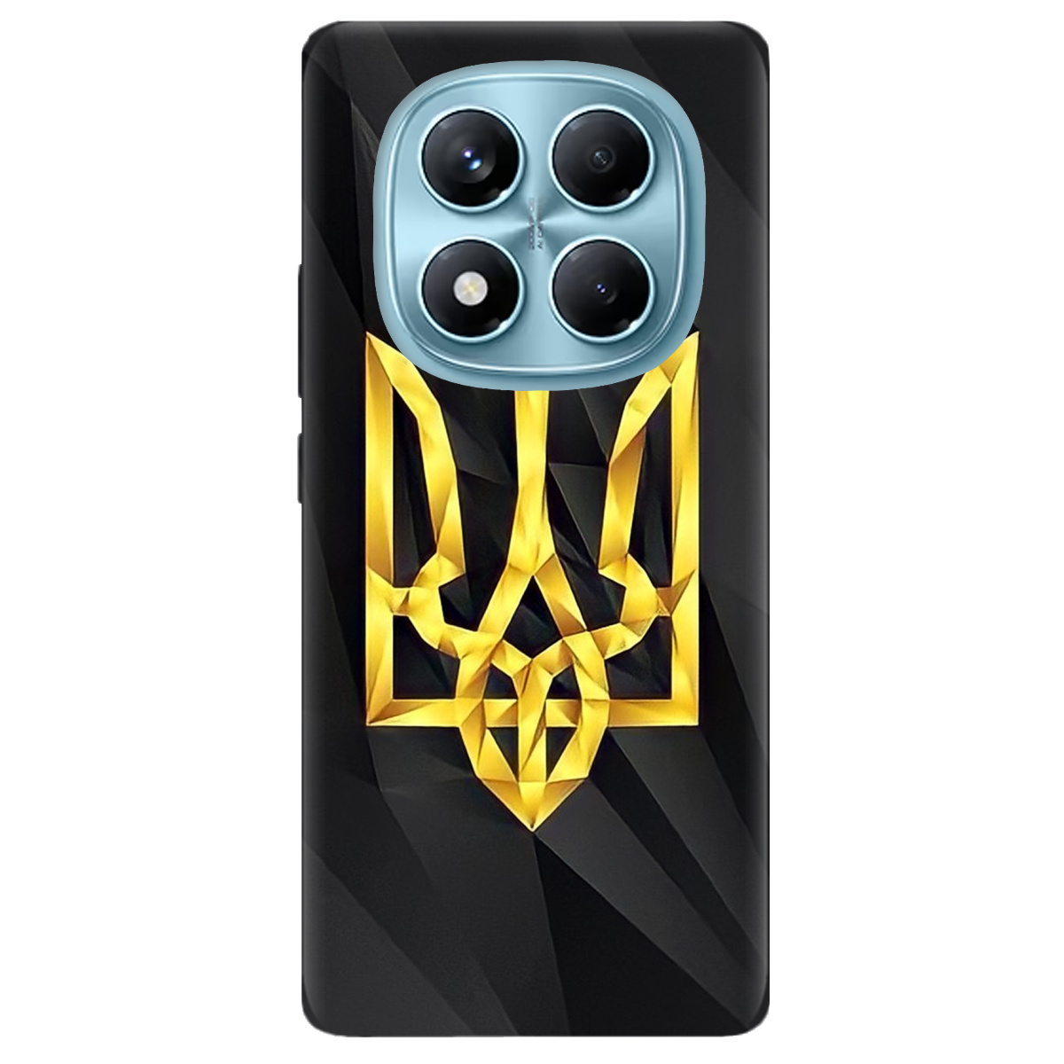 Чехол для Xiaomi Redmi Note 14 Pro 4G прозрачный Символ України - фото 1 - Чехлы для телефонов