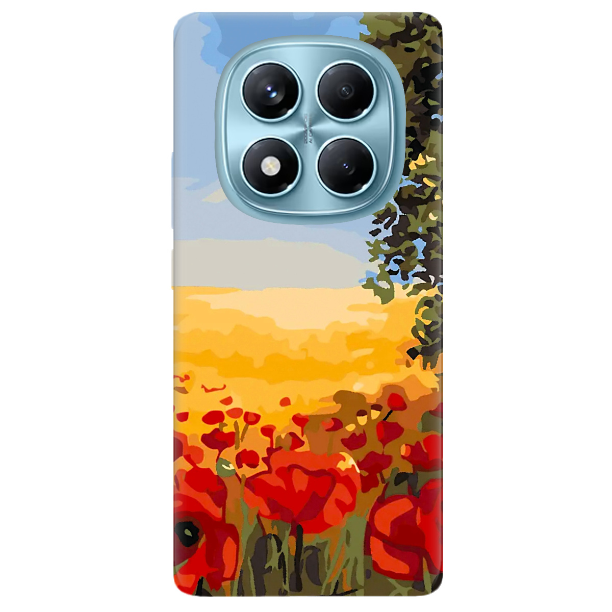 Чохол для Xiaomi Redmi Note 14 Pro 4G прозорий Рідна моя Україна - фото 1 - Чохли для телефонів