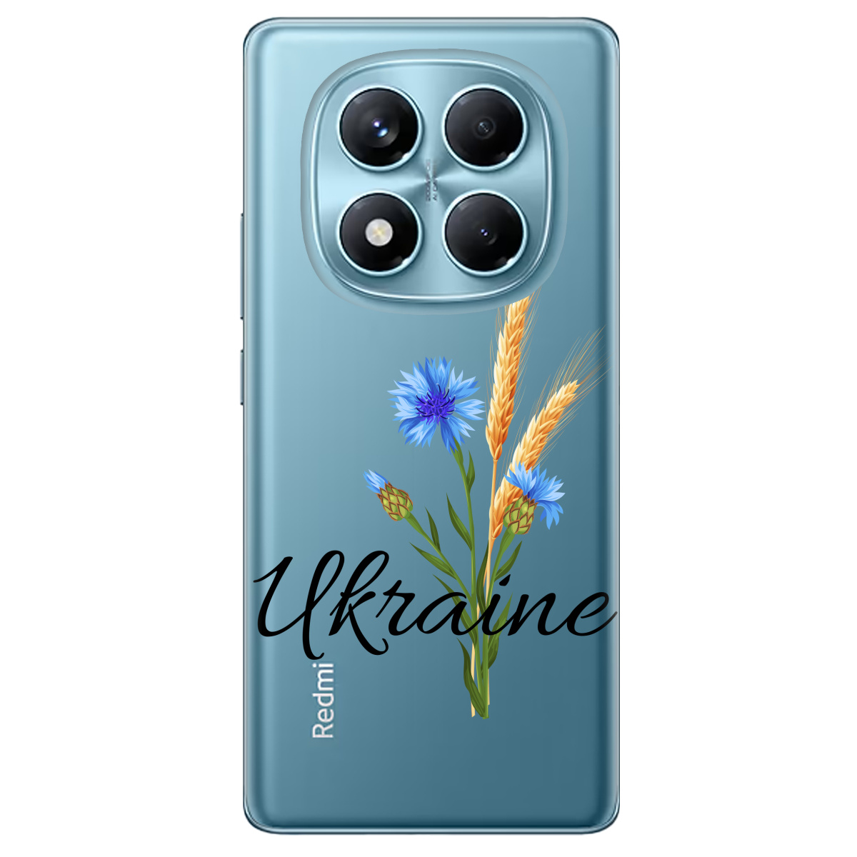 Чохол для Xiaomi Redmi Note 14 Pro 4G прозорий Незалежна Україна - фото 1 - Чохли для телефонів