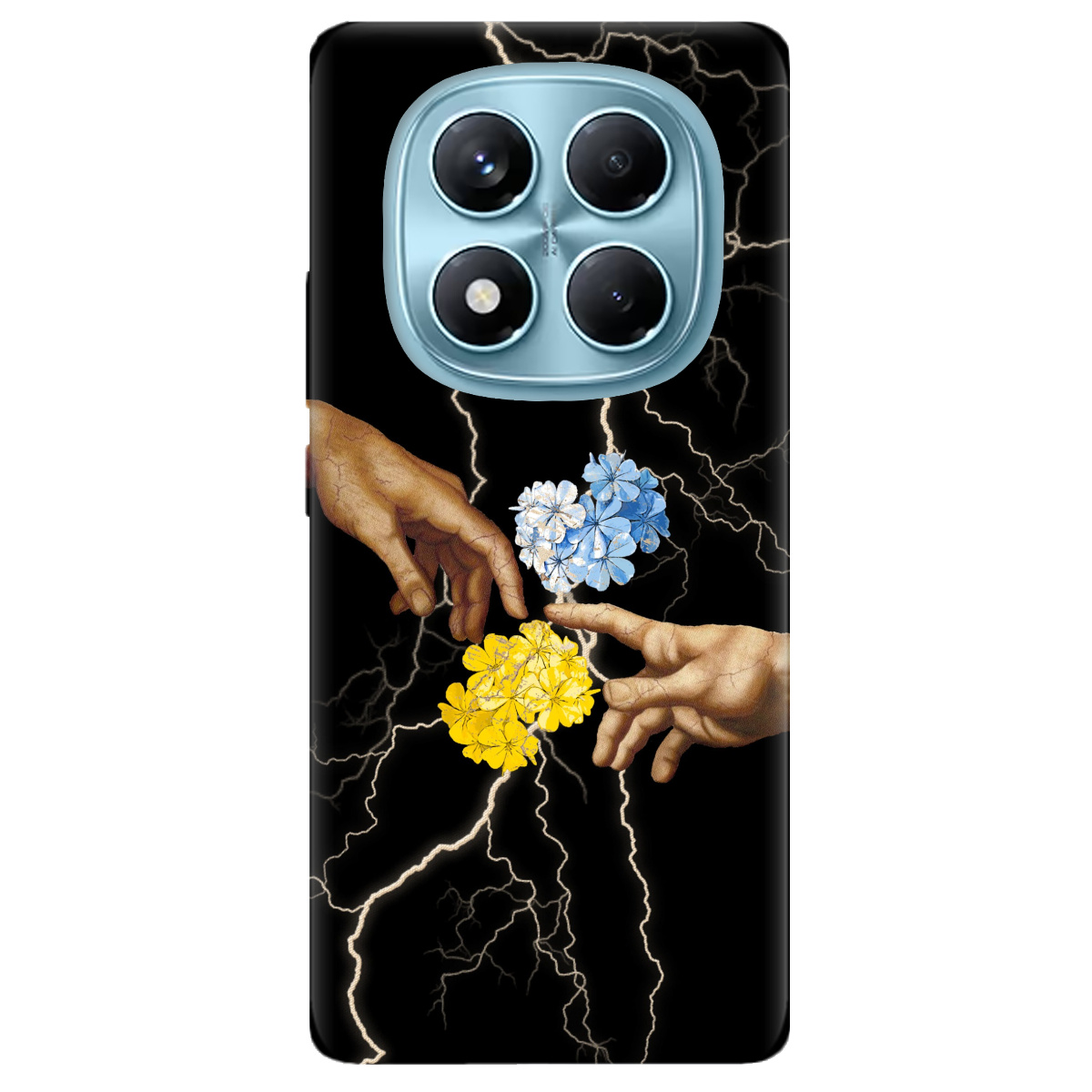 Чехол для Xiaomi Redmi Note 14 Pro 4G прозрачный Душа - фото 1 - Чехлы для телефонов