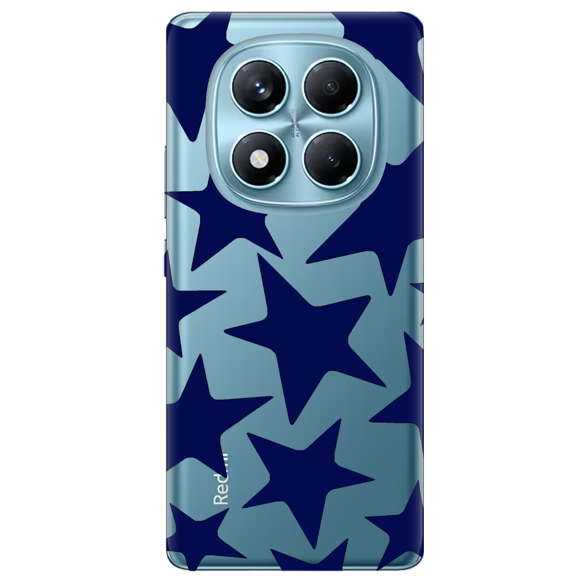 Чохол для Xiaomi Redmi Note 14 Pro 4G прозорий Blue Star - фото 1 - Чохли для телефонів