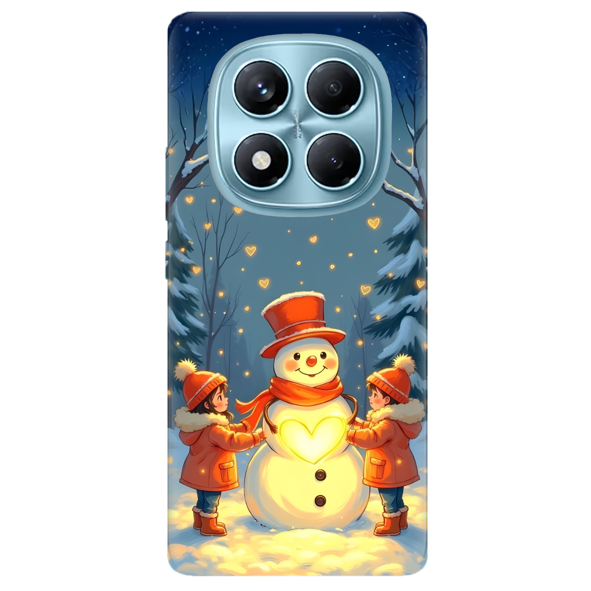 Чохол для Xiaomi Redmi Note 14 Pro 4G прозорий Fairy Lights - фото 1 - Чохли для телефонів