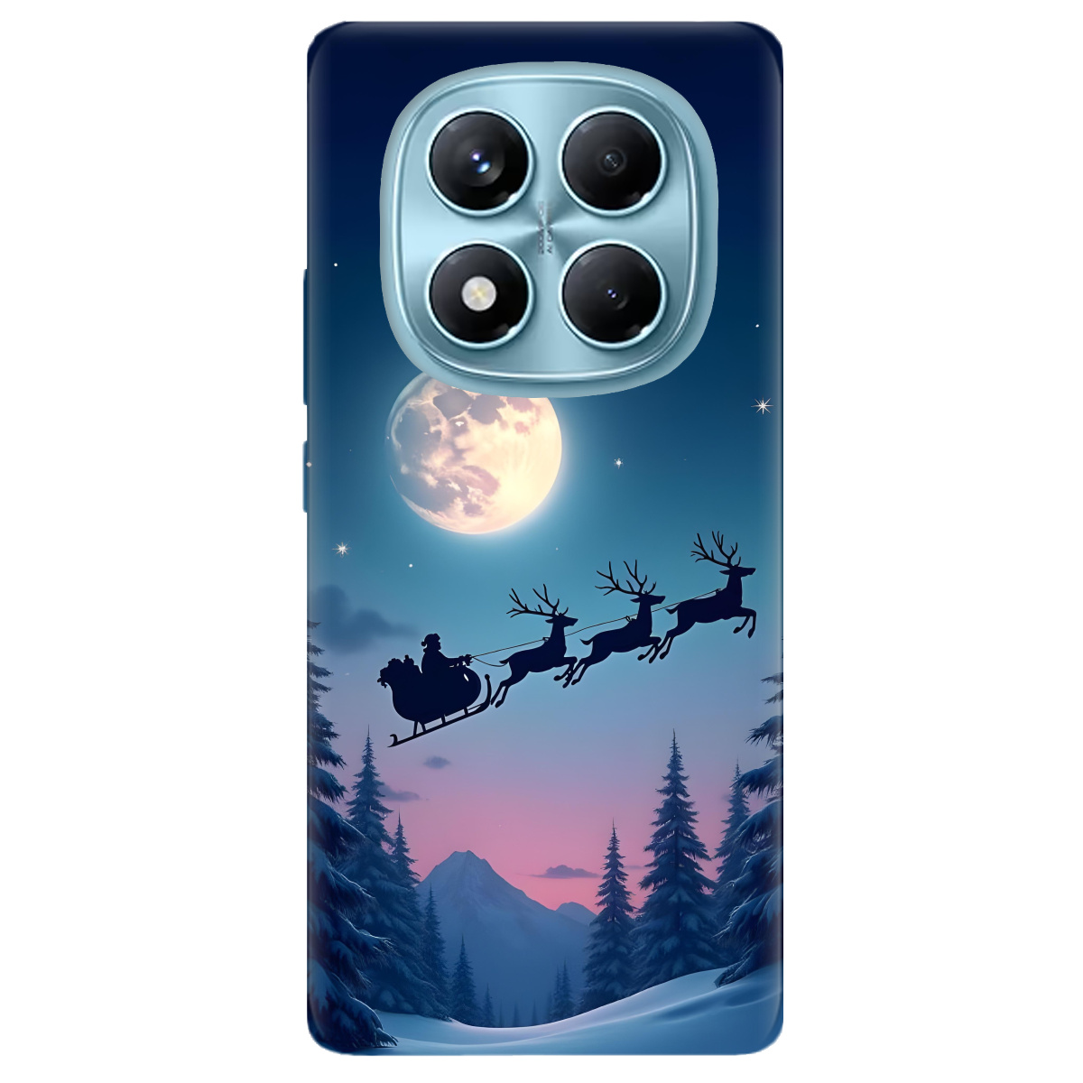 Чохол для Xiaomi Redmi Note 14 Pro 4G прозорий Magic Moon - фото 1 - Чохли для телефонів