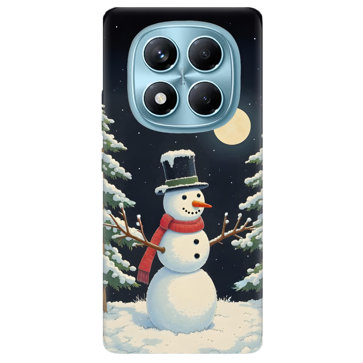 Чохол для Xiaomi Redmi Note 14 Pro 4G прозорий Magical Night - фото 1 - Чохли для телефонів