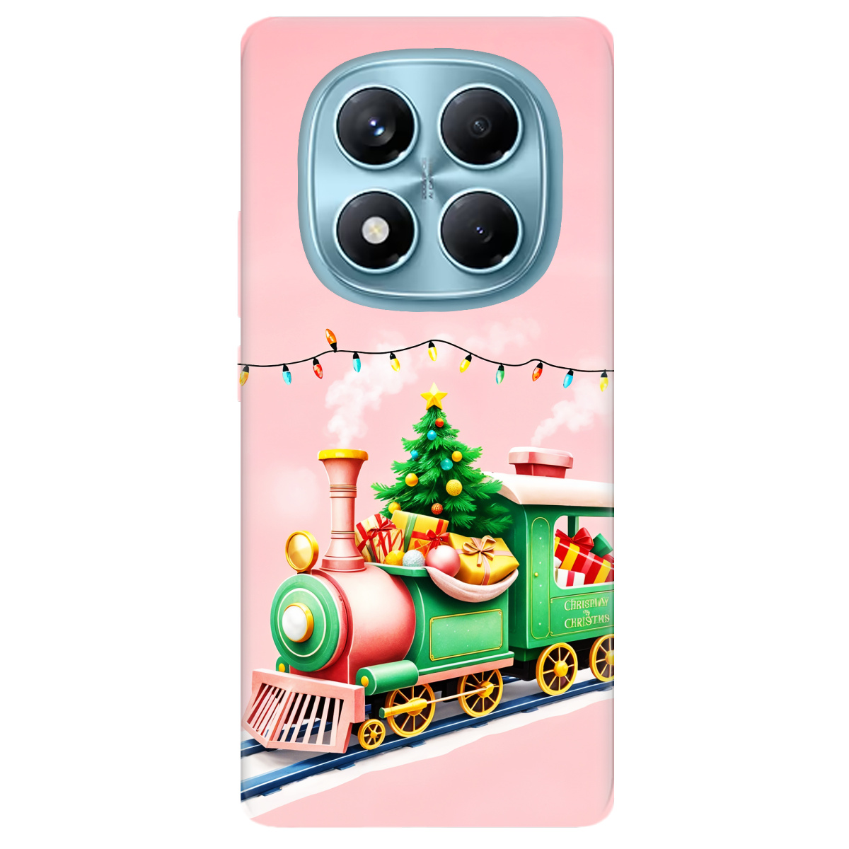 Чохол для Xiaomi Redmi Note 14 Pro 4G прозорий Holiday Express - фото 1 - Чохли для телефонів