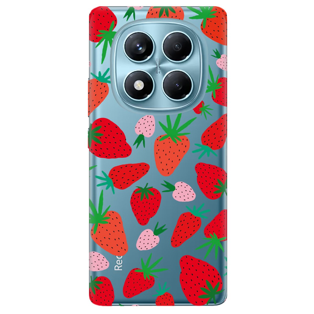 Чохол для Xiaomi Redmi Note 14 Pro 4G прозорий Berry Pop - фото 1 - Чохли для телефонів
