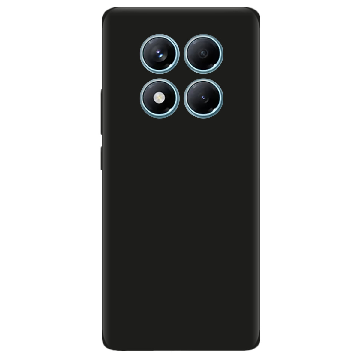 Чохол для Xiaomi Redmi Note 14 Pro 4G чорний матовий soft touch - фото 1 - Чохли для телефонів