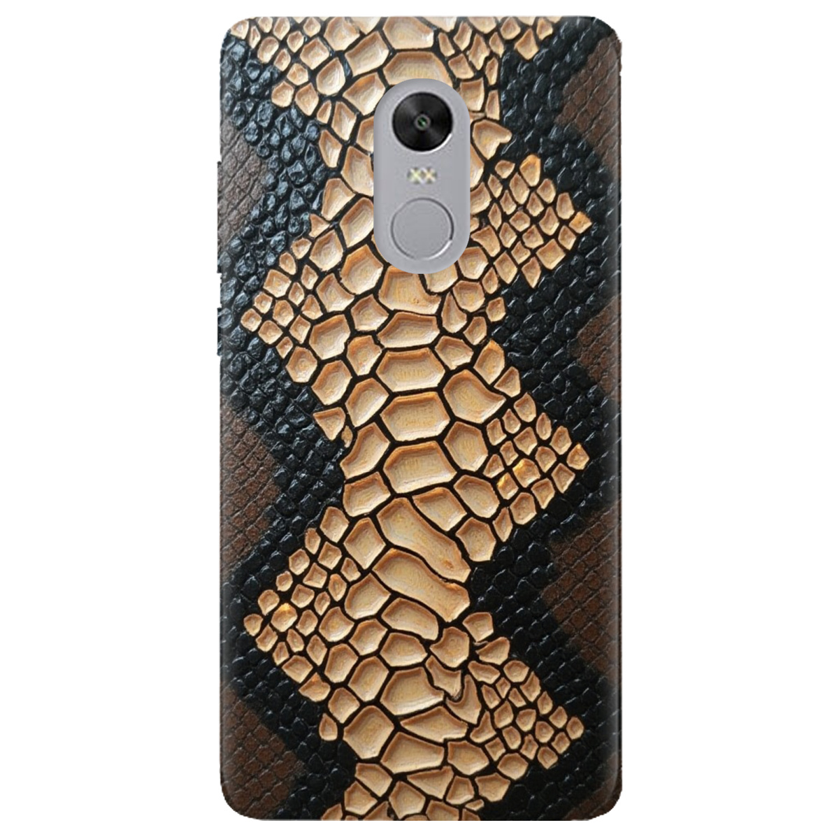 Чехол для Xiaomi Redmi 5 Plus прозрачный Королівська змія - фото 1 - Чехлы для телефонов