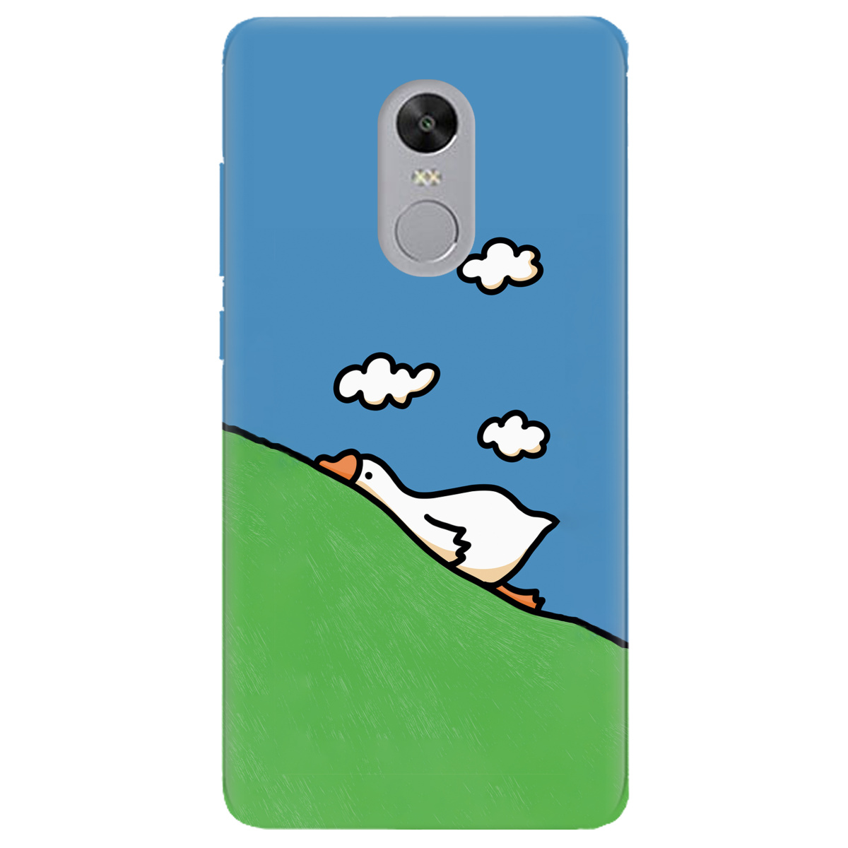 Чехол для Xiaomi Redmi 5 Plus прозрачный Слизький шлях - фото 1 - Чехлы для телефонов