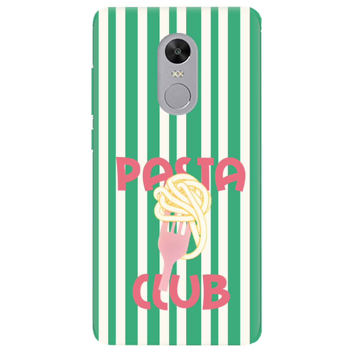 Чехол для Xiaomi Redmi 5 Plus прозрачный Pasta club - фото 1 - Чехлы для телефонов