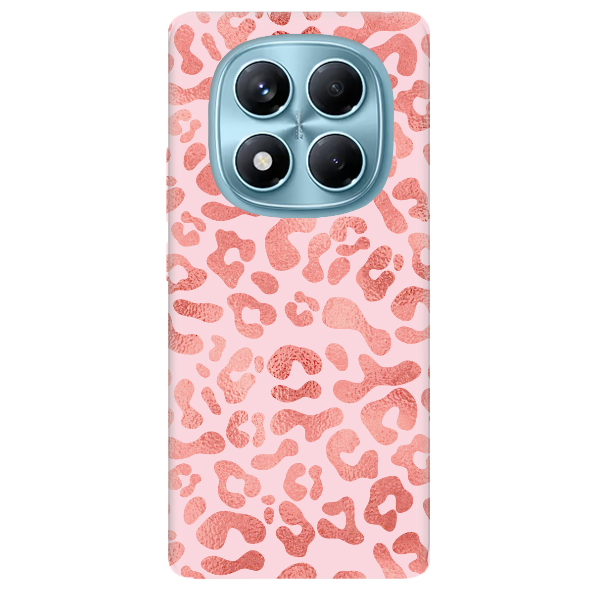 Чехол для Xiaomi Redmi Note 14 Pro 4G прозрачный Ніжний леопард - фото 1 - Чехлы для телефонов