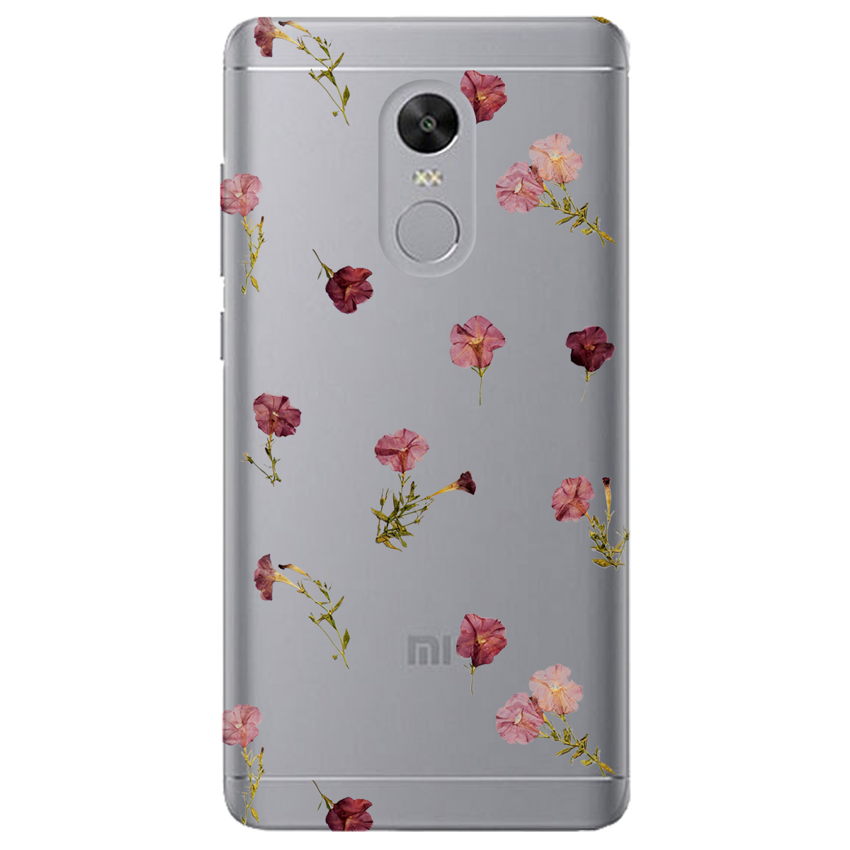 Чехол для Xiaomi Redmi 5 Plus прозрачный Розсип ніжності - фото 1 - Чехлы для телефонов