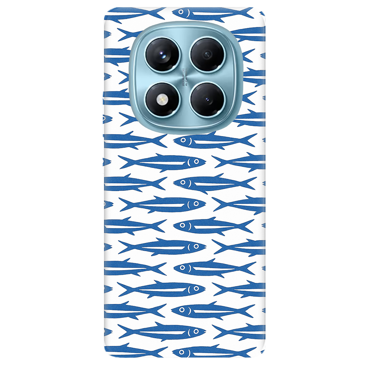 Чехол для Xiaomi Redmi Note 14 Pro 4G прозрачный Сардини - фото 1 - Чехлы для телефонов