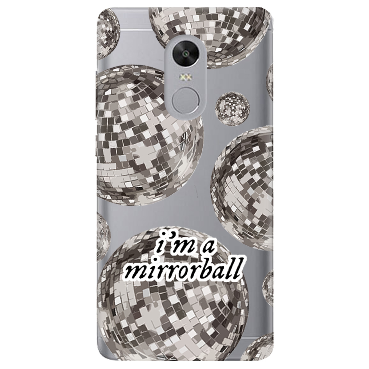 Чехол для Xiaomi Redmi 5 Plus прозрачный Сяючі кулі - фото 1 - Чехлы для телефонов