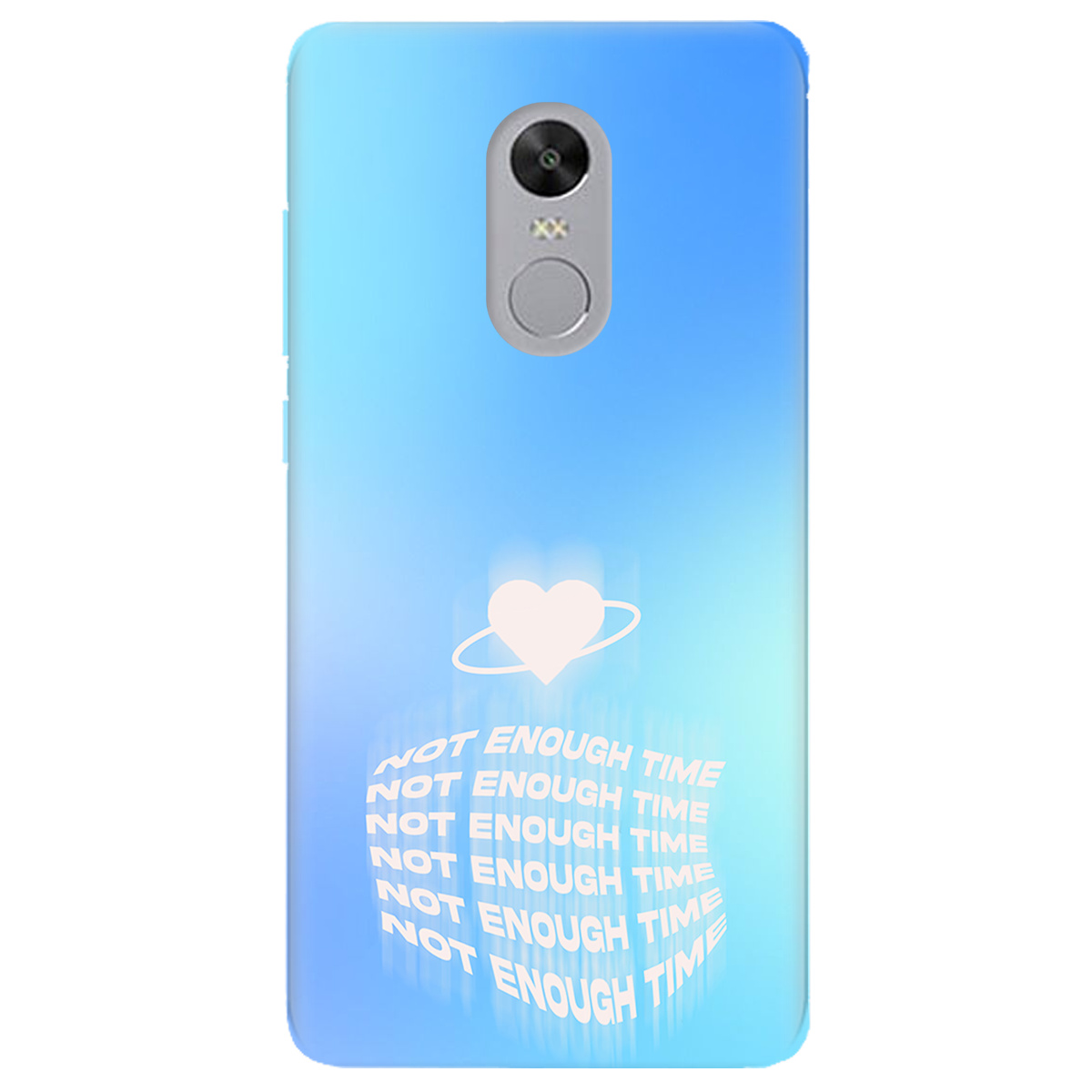 Чохол для Xiaomi Redmi 5 Plus прозорий Часу обмаль - фото 1 - Чохли для телефонів