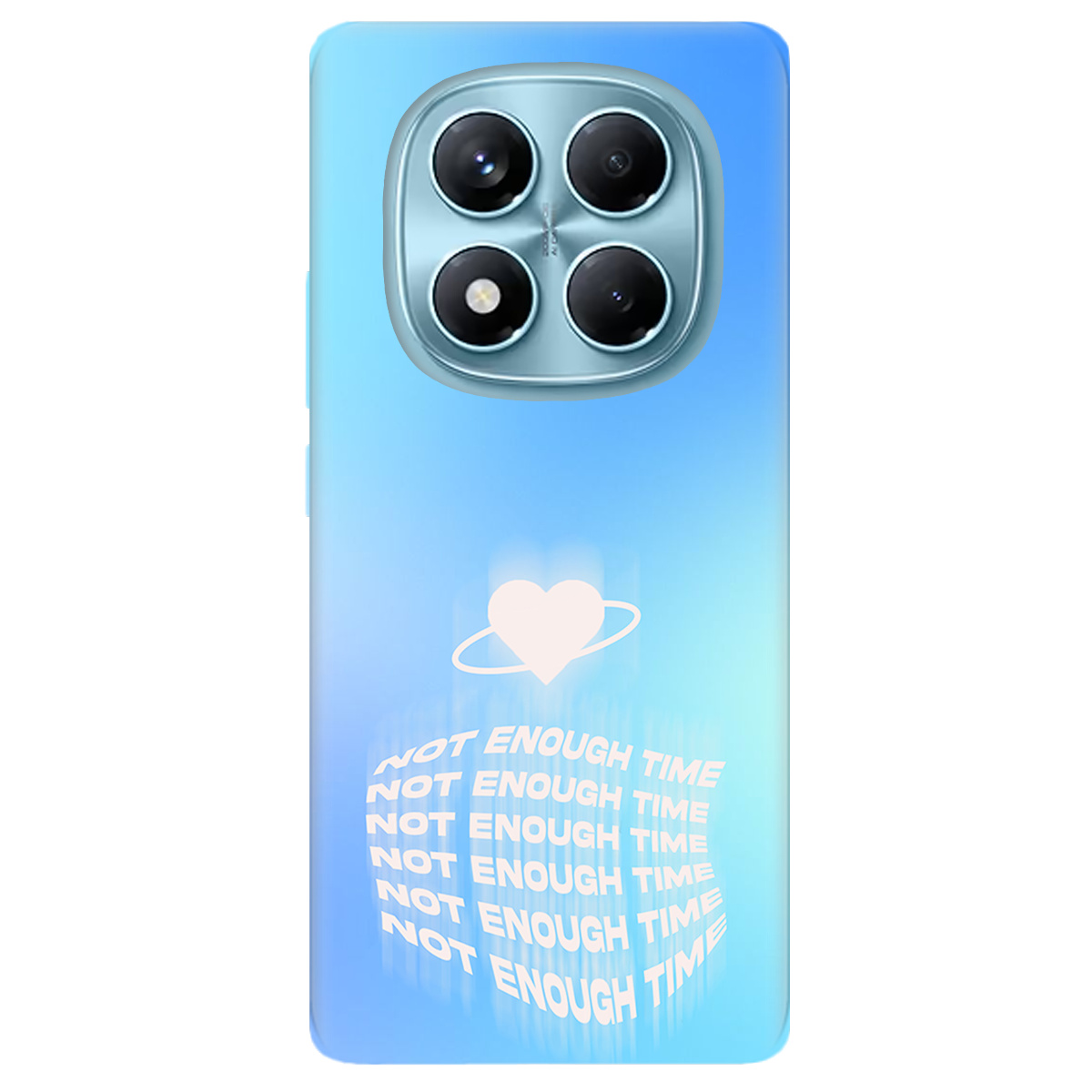 Чохол для Xiaomi Redmi Note 14 Pro 4G прозорий Часу обмаль - фото 1 - Чохли для телефонів