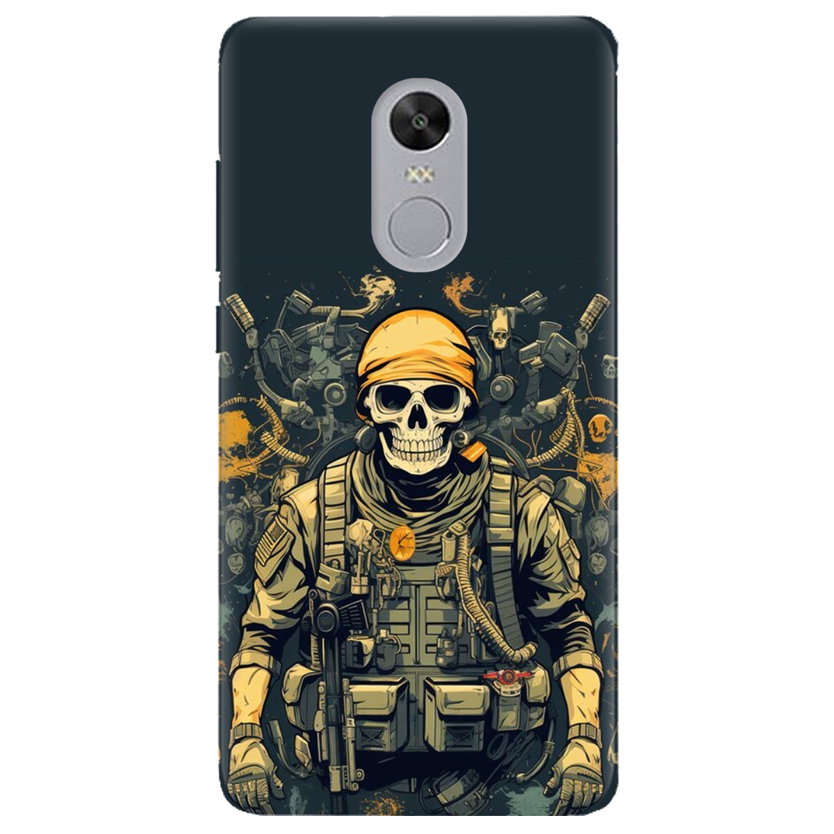 Чохол для Xiaomi Redmi 5 Plus прозорий Душа бійця - фото 1 - Чохли для телефонів