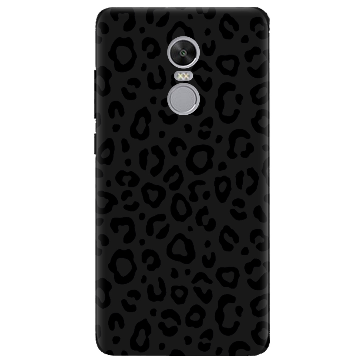 Чехол для Xiaomi Redmi 5 Plus черный матовый soft touch Принт савани - фото 1 - Чехлы для телефонов