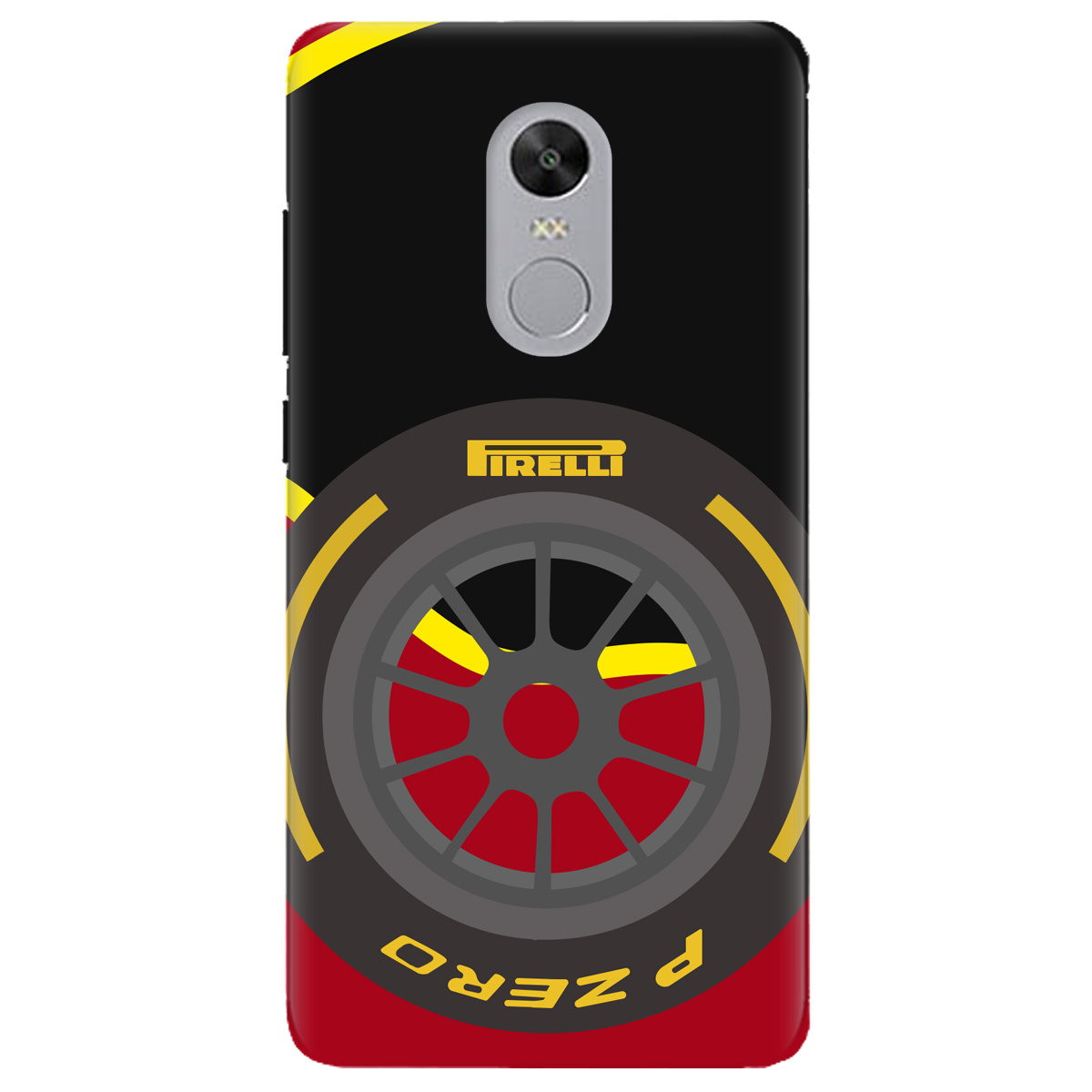 Чохол для Xiaomi Redmi 5 Plus прозорий Pirelli - фото 1 - Чохли для телефонів