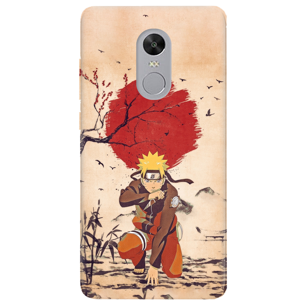 Чехол для Xiaomi Redmi 5 Plus прозрачный Наруто - фото 1 - Чехлы для телефонов
