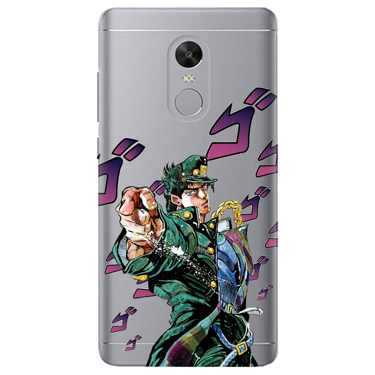 Чохол для Xiaomi Redmi 5 Plus прозорий Джоджо - фото 1 - Чохли для телефонів