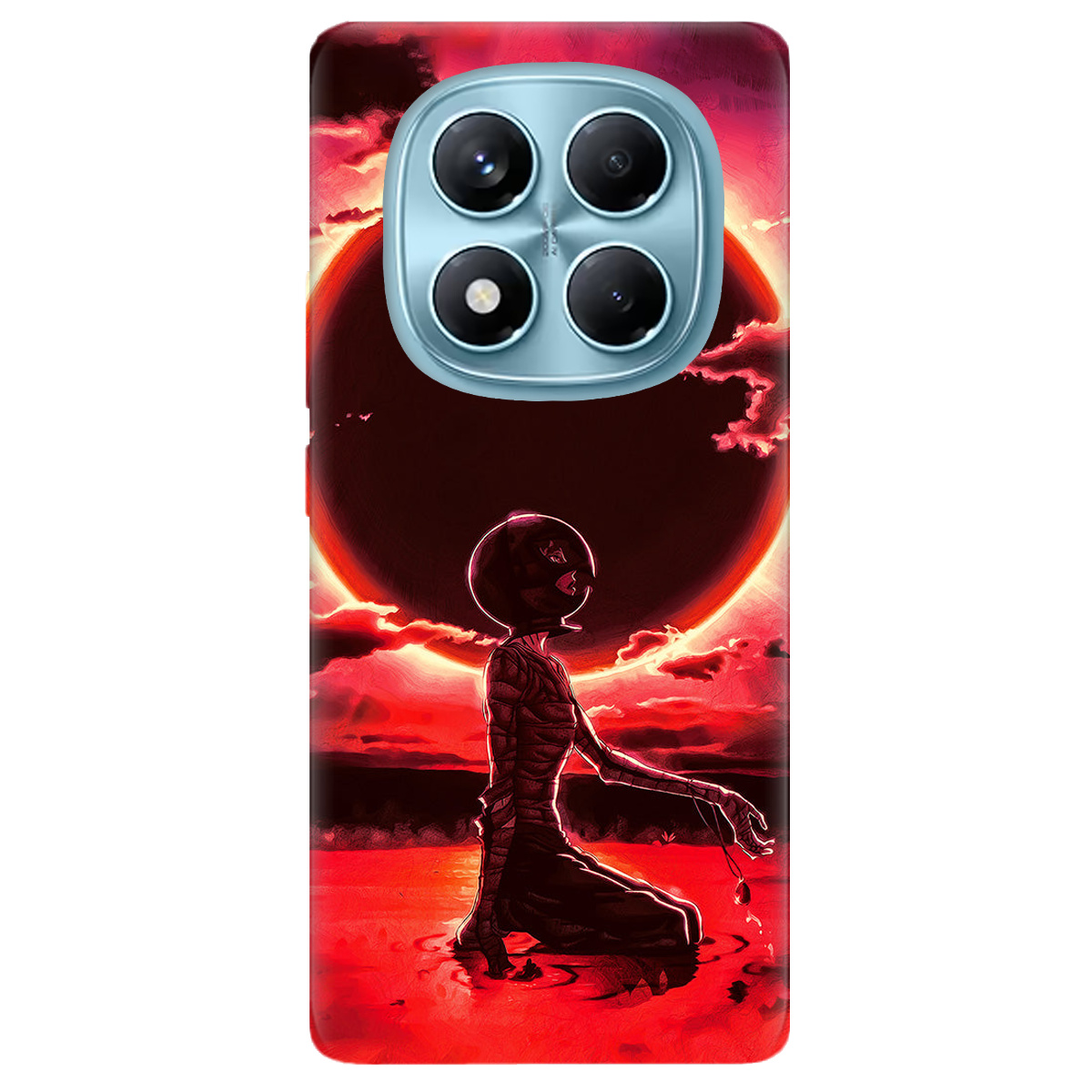 Чехол для Xiaomi Redmi Note 14 Pro 4G прозрачный Арка золотої епохи - фото 1 - Чехлы для телефонов