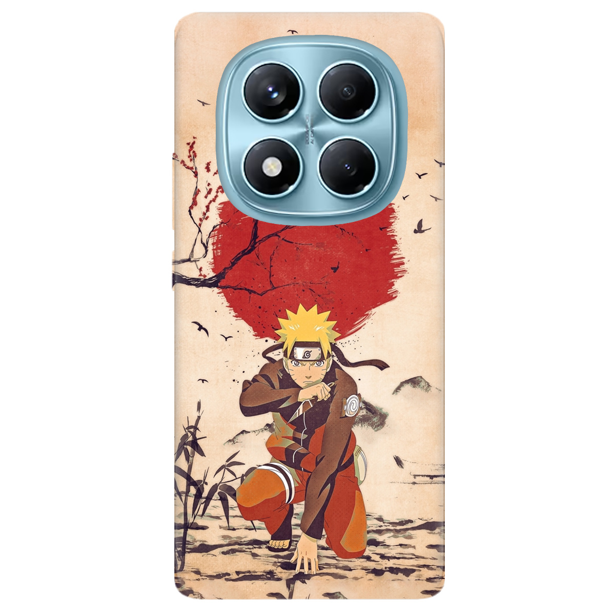 Чехол для Xiaomi Redmi Note 14 Pro 4G прозрачный Наруто - фото 1 - Чехлы для телефонов