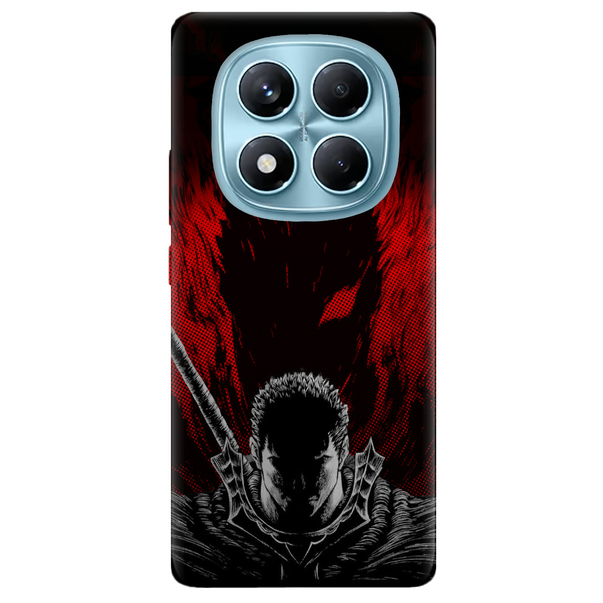 Чохол для Xiaomi Redmi Note 14 Pro 4G прозорий Dark Shadow - фото 1 - Чохли для телефонів