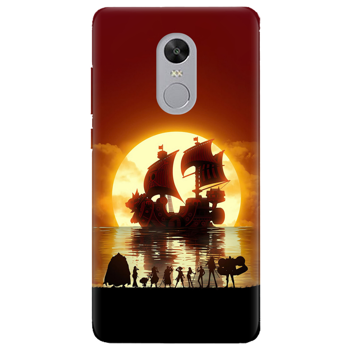 Чехол для Xiaomi Redmi 5 Plus прозрачный The going merry - фото 1 - Чехлы для телефонов