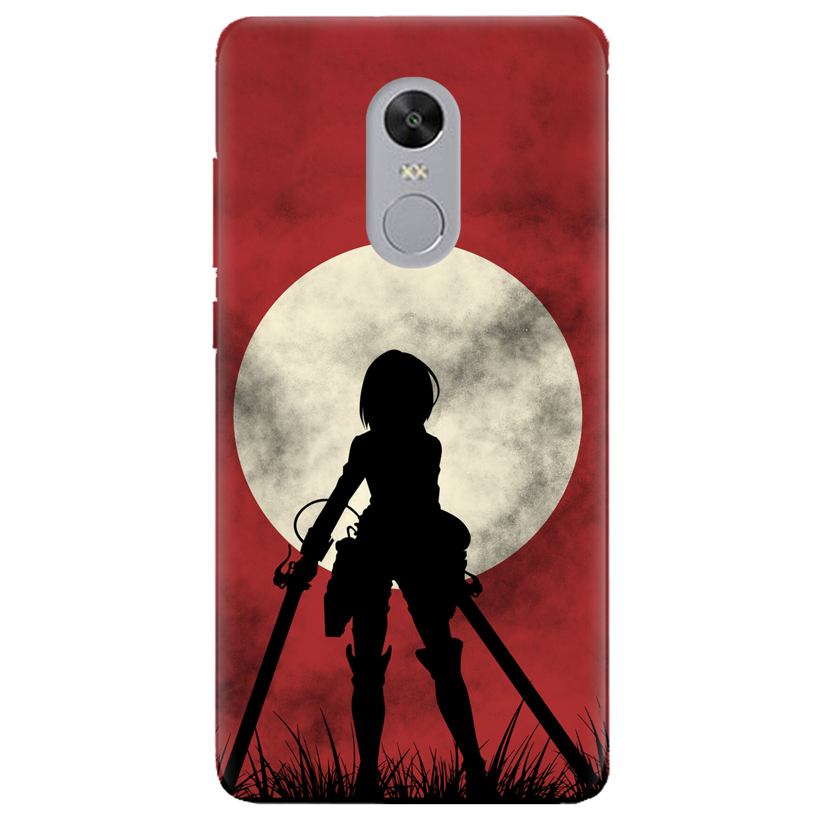 Чехол для Xiaomi Redmi 5 Plus прозрачный Мікаса - фото 1 - Чехлы для телефонов