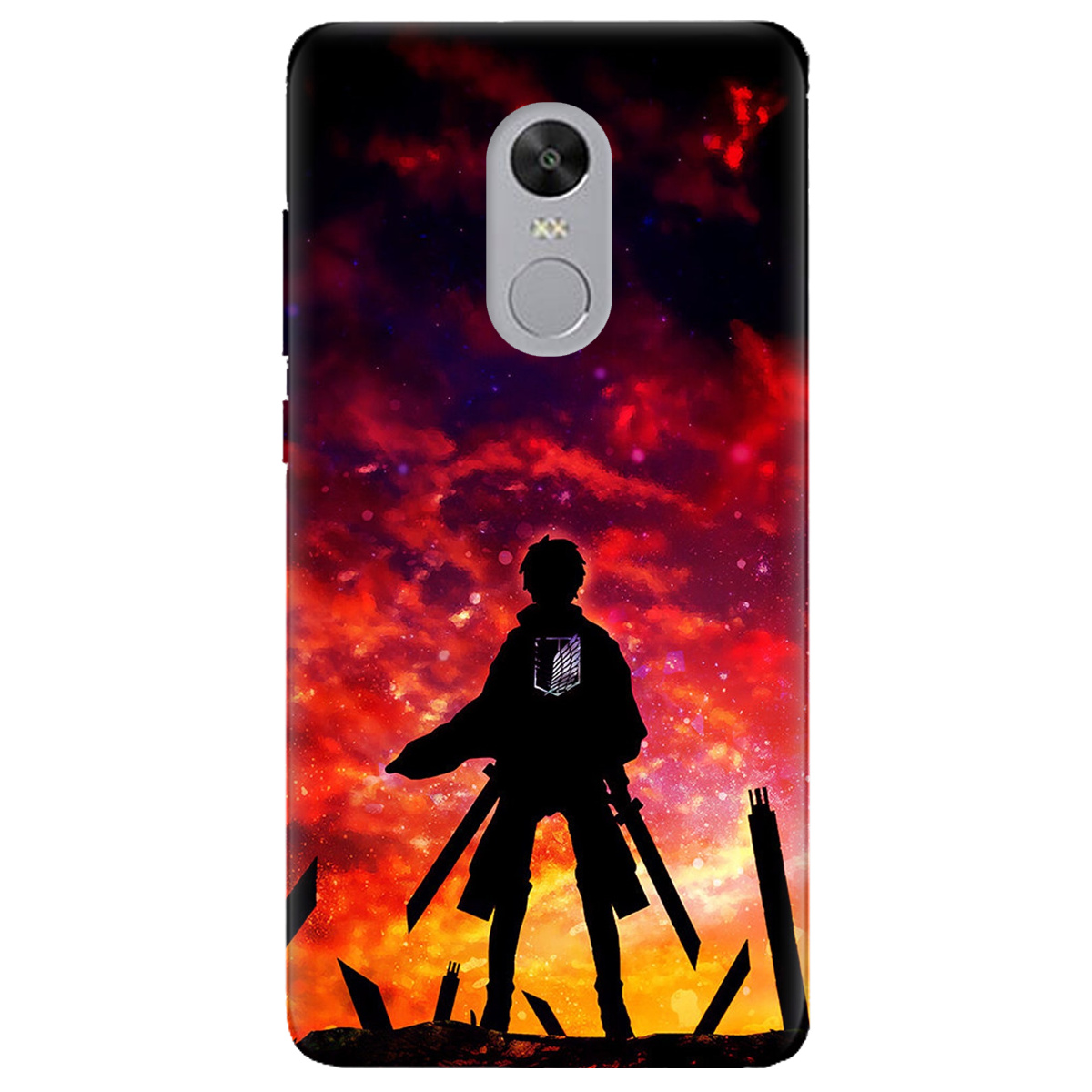 Чохол для Xiaomi Redmi 5 Plus прозорий Захід сонця - фото 1 - Чохли для телефонів