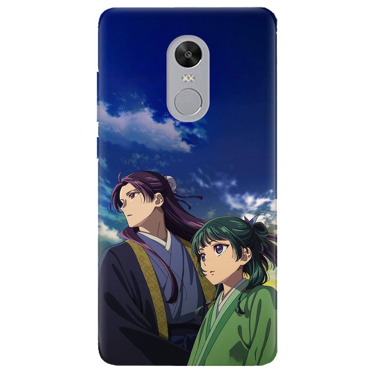 Чехол для Xiaomi Redmi 5 Plus прозрачный Under the same sky - фото 1 - Чехлы для телефонов