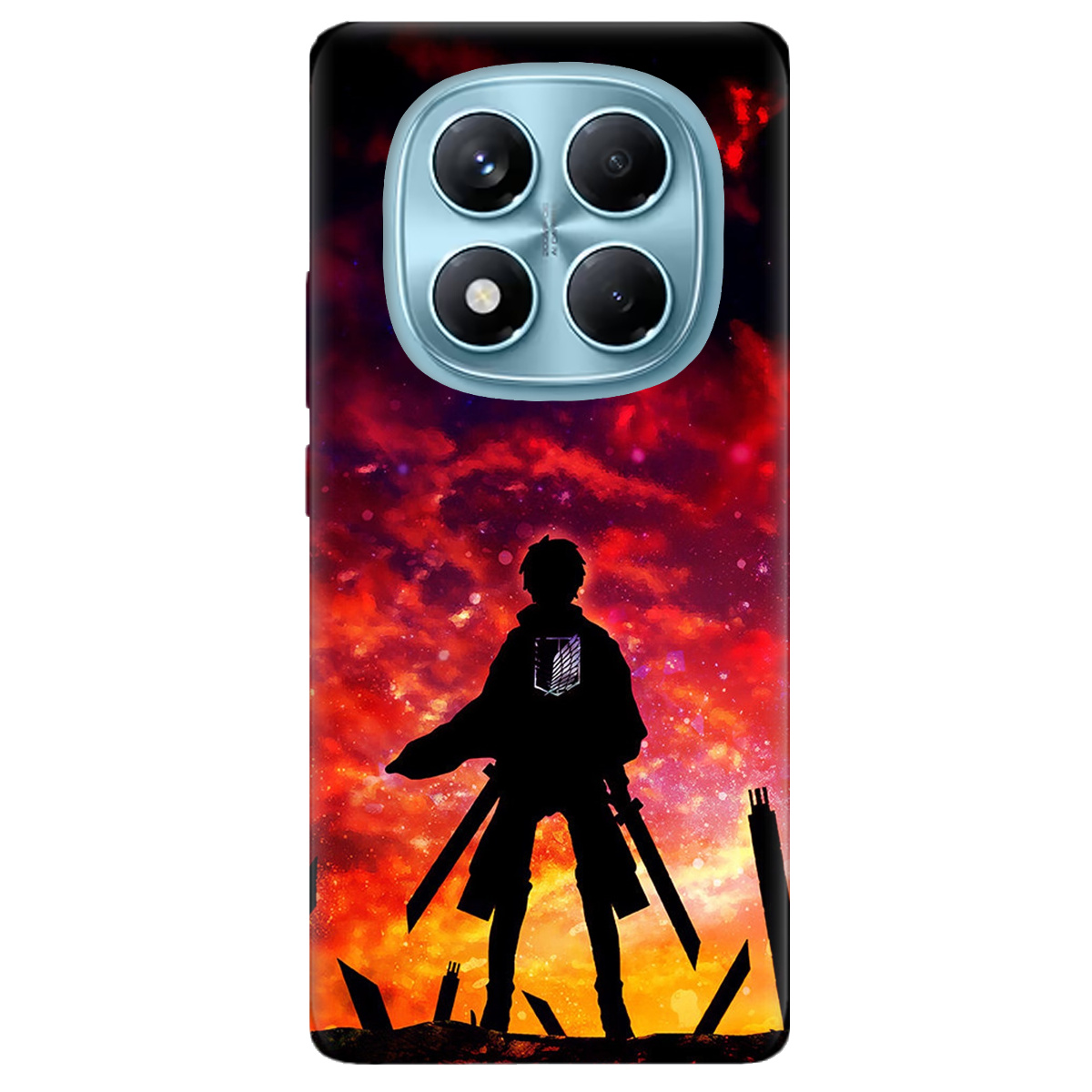 Чохол для Xiaomi Redmi Note 14 Pro 4G прозорий Захід сонця - фото 1 - Чохли для телефонів