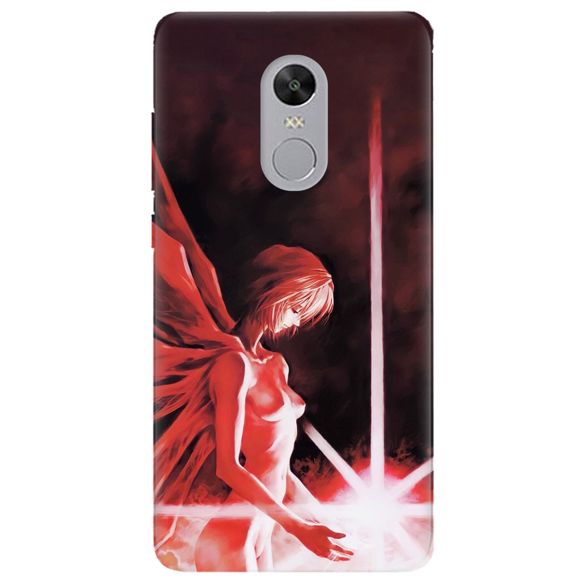 Чехол для Xiaomi Redmi 5 Plus прозрачный Кінець Евангеліону - фото 1 - Чехлы для телефонов