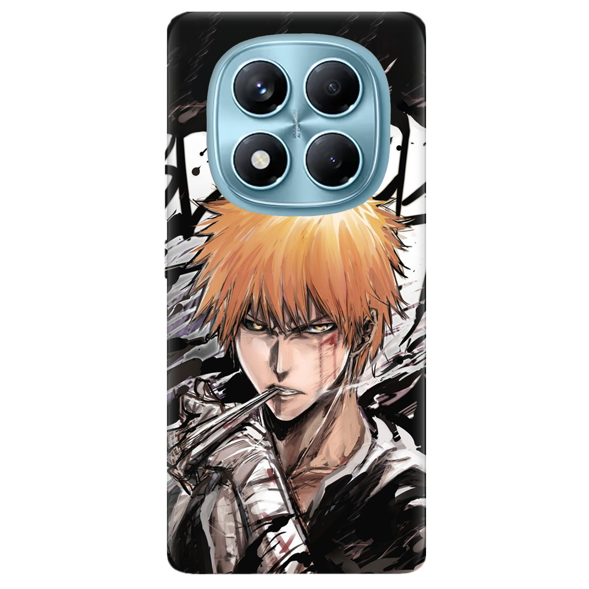 Чохол для Xiaomi Redmi Note 14 Pro 4G прозорий Ічіго - фото 1 - Чохли для телефонів