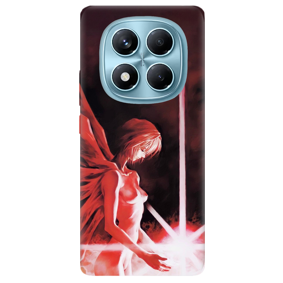 Чехол для Xiaomi Redmi Note 14 Pro 4G прозрачный Кінець Евангеліону - фото 1 - Чехлы для телефонов