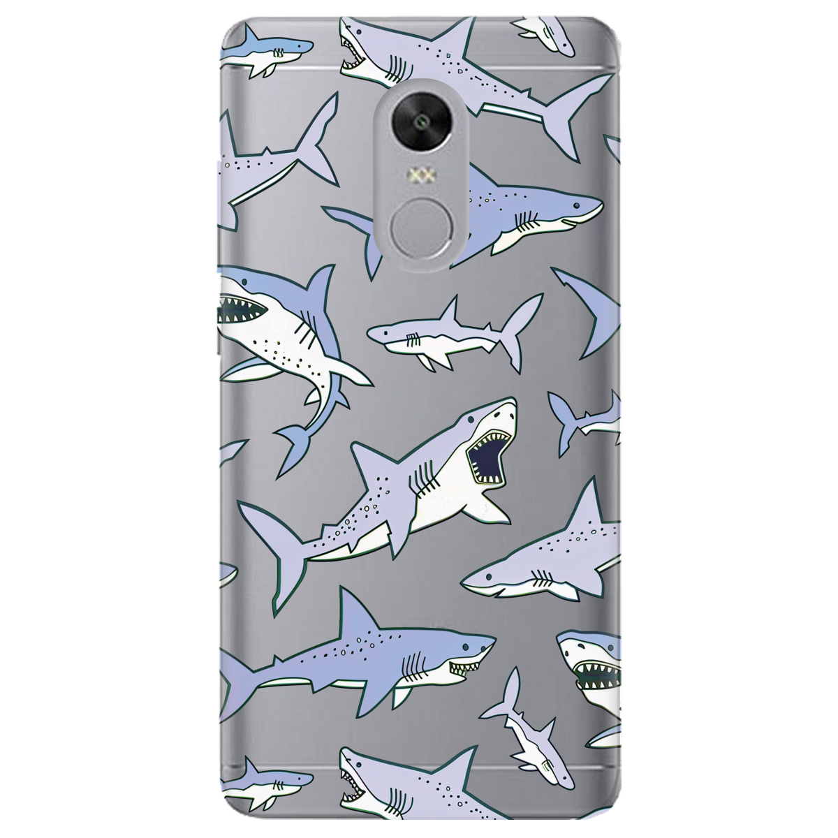 Чохол для Xiaomi Redmi 5 Plus прозорий Хижаки - фото 1 - Чохли для телефонів