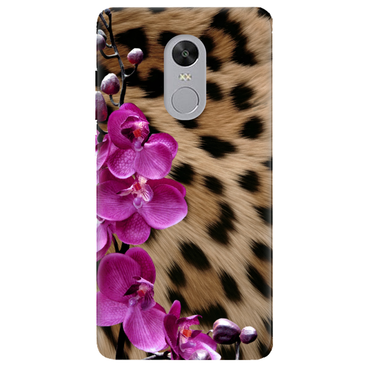 Чехол для Xiaomi Redmi 5 Plus прозрачный Дикая орхидея - фото 1 - Чехлы для телефонов
