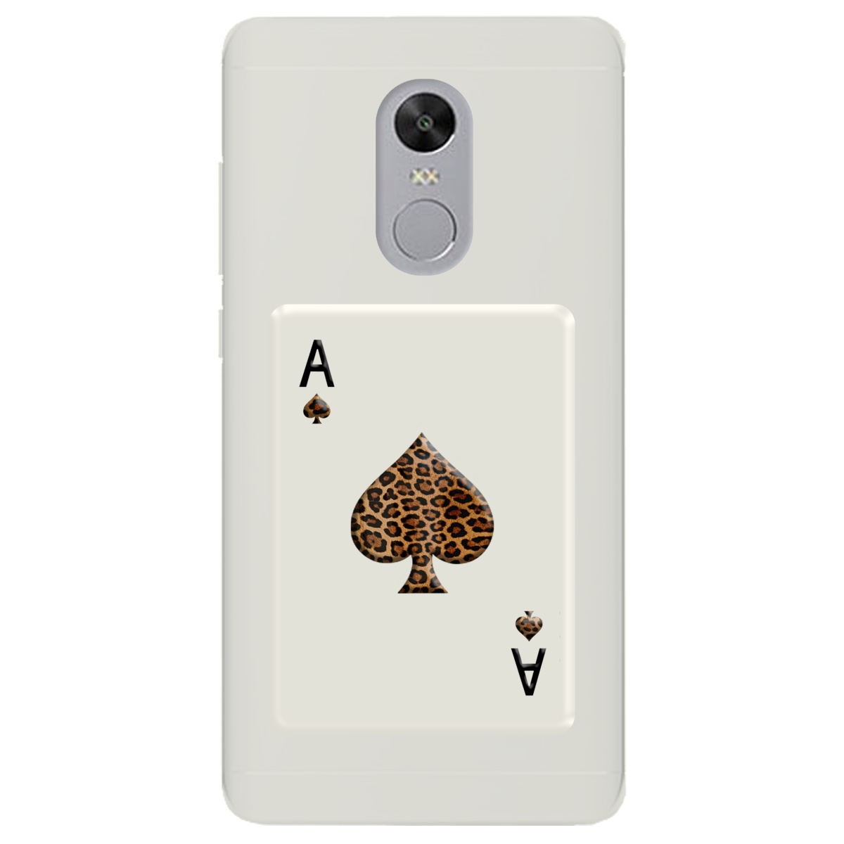 Чохол для Xiaomi Redmi 5 Plus напівпрозорий матовий soft touch Карта хижака - фото 1 - Чохли для телефонів