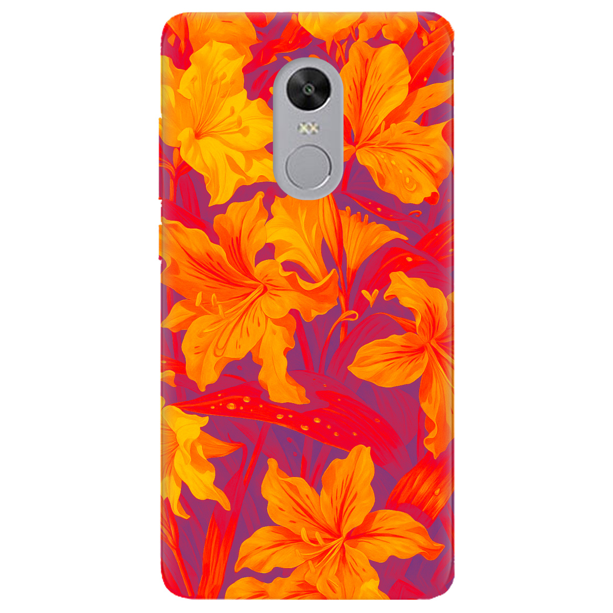 Чохол для Xiaomi Redmi 5 Plus прозорий Динаміка барв - фото 1 - Чохли для телефонів