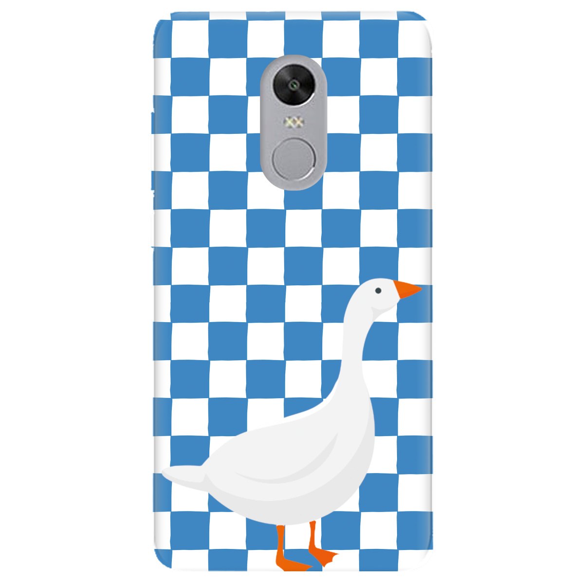 Чехол для Xiaomi Redmi 5 Plus прозрачный Гусь - фото 1 - Чехлы для телефонов