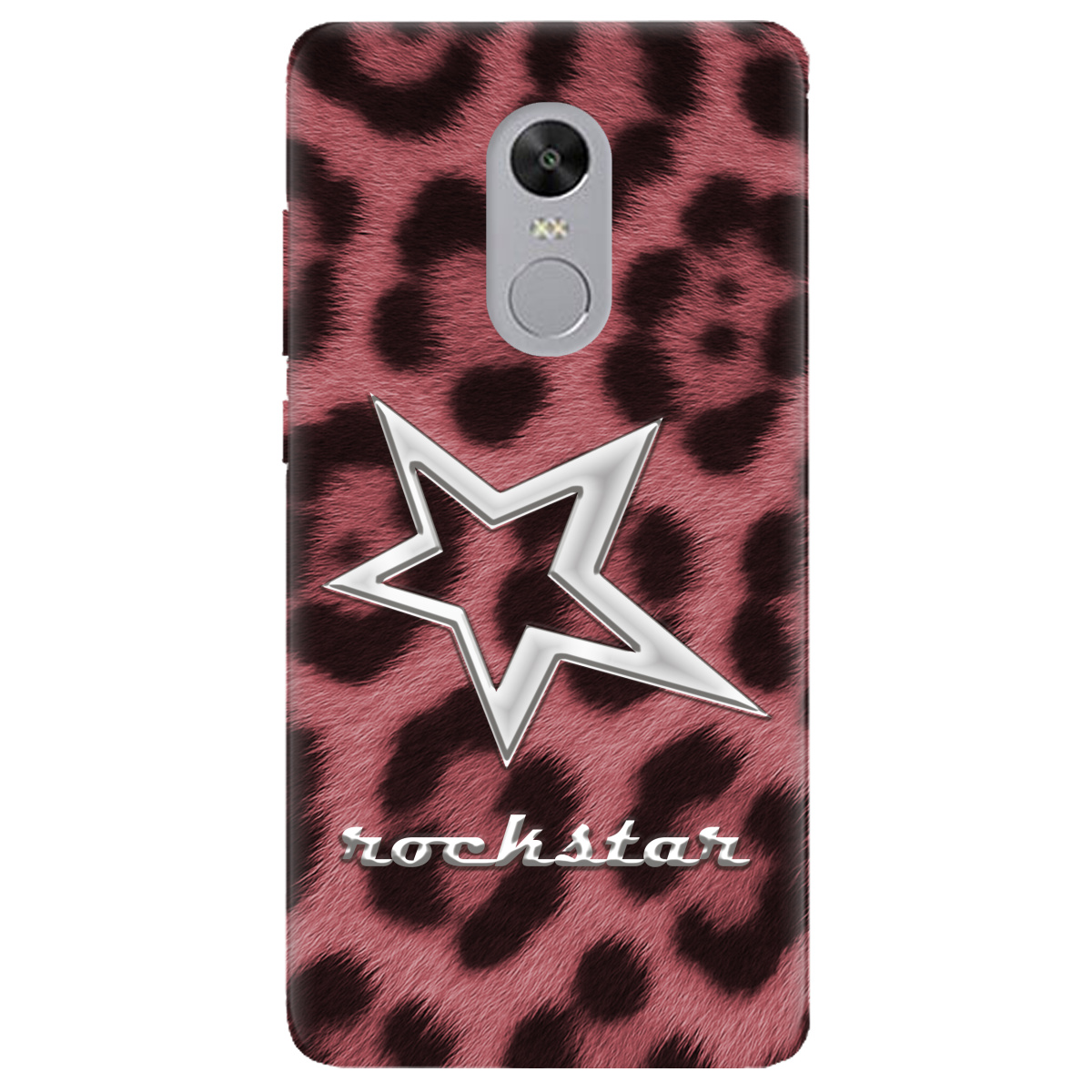 Чохол для Xiaomi Redmi 5 Plus прозорий Rockstar - фото 1 - Чохли для телефонів