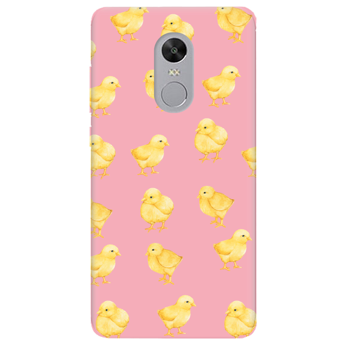 Чохол для Xiaomi Redmi 5 Plus прозорий Курчата - фото 1 - Чохли для телефонів