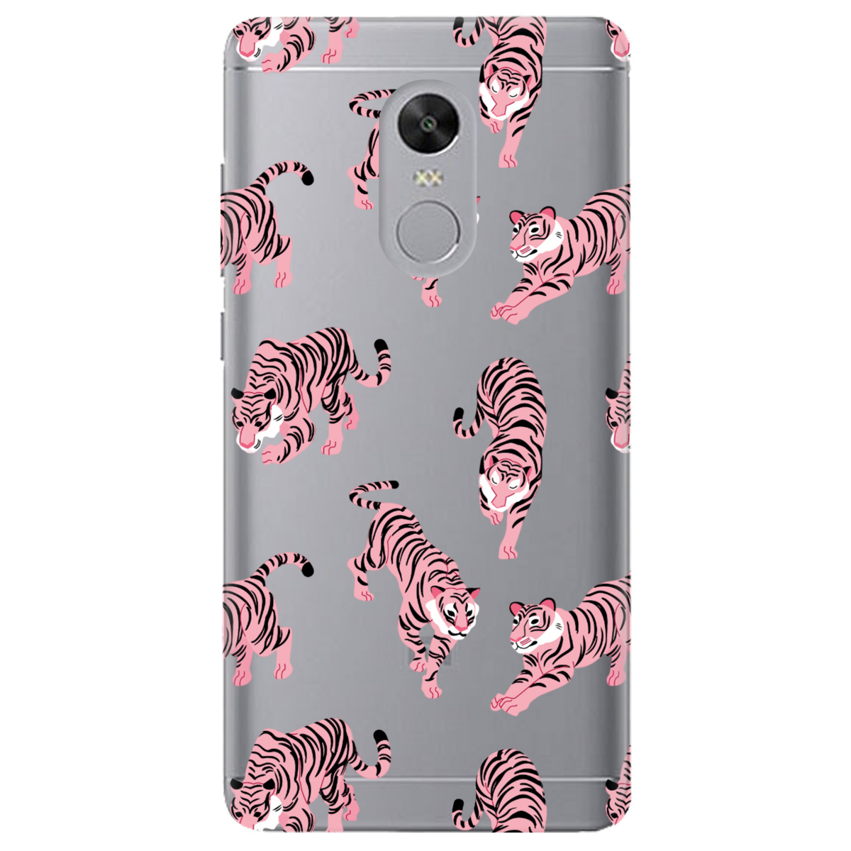 Чехол для Xiaomi Redmi 5 Plus прозрачный Хищный шарм - фото 1 - Чехлы для телефонов