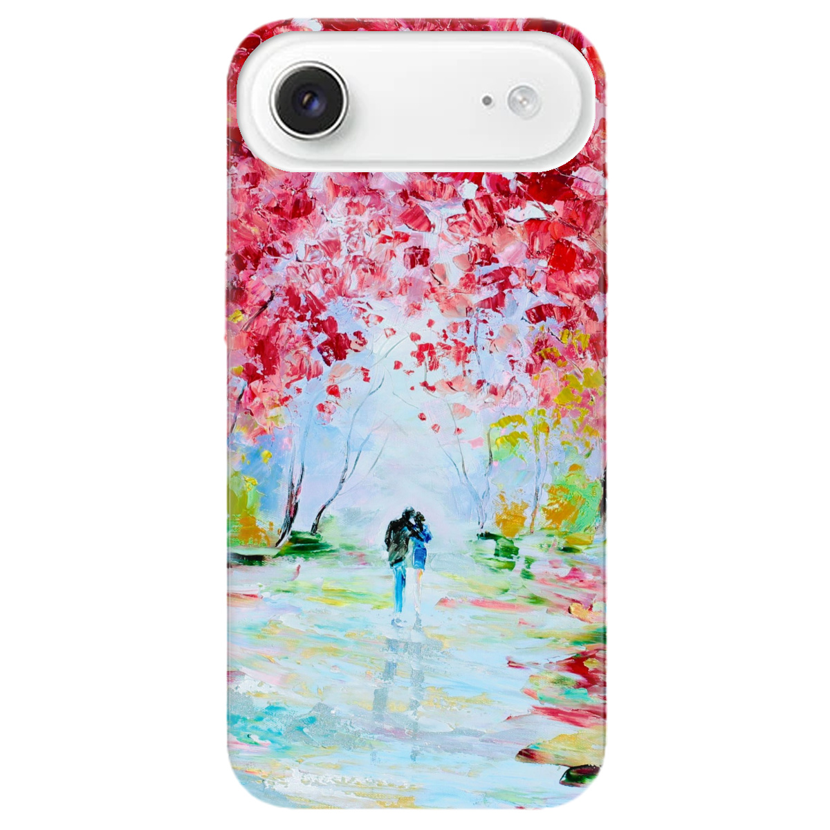 Чехол для Apple iPhone 17 Air прозрачный Paseo romántico - фото 1 - Чехлы для телефонов