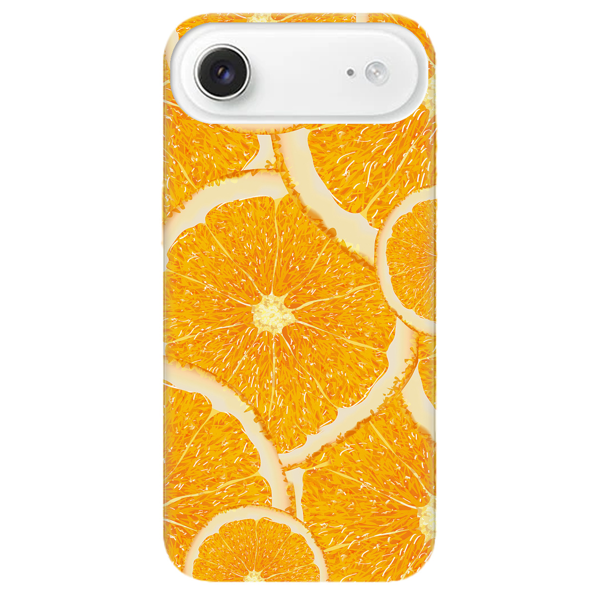 Чехол для Apple iPhone 17 Air прозрачный Orange - фото 1 - Чехлы для телефонов