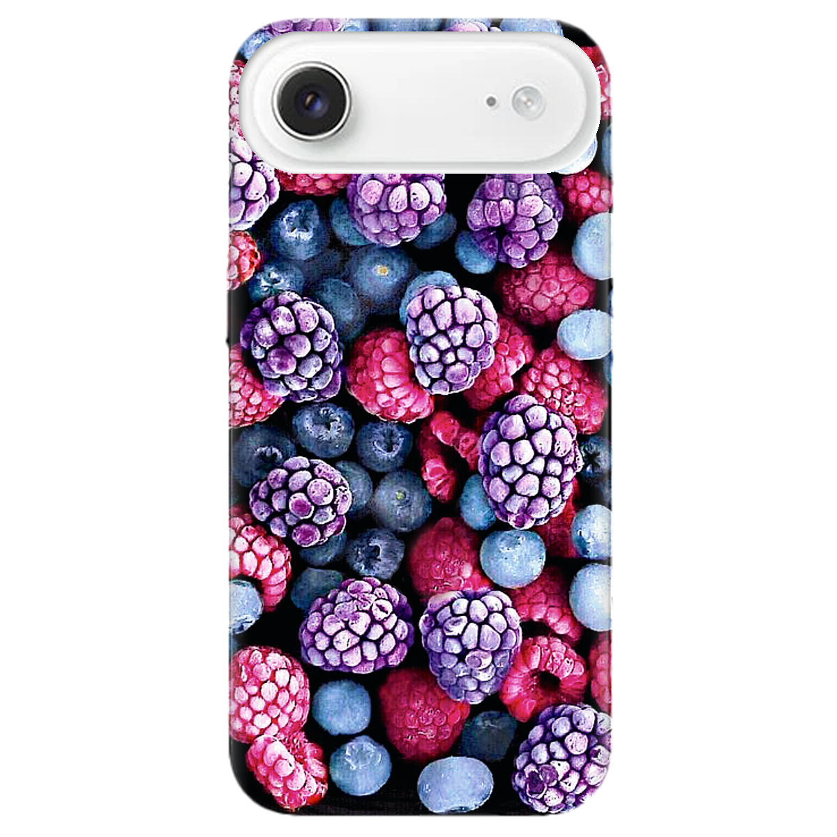 Чехол для Apple iPhone 17 Air прозрачный Frosty berry - фото 1 - Чехлы для телефонов