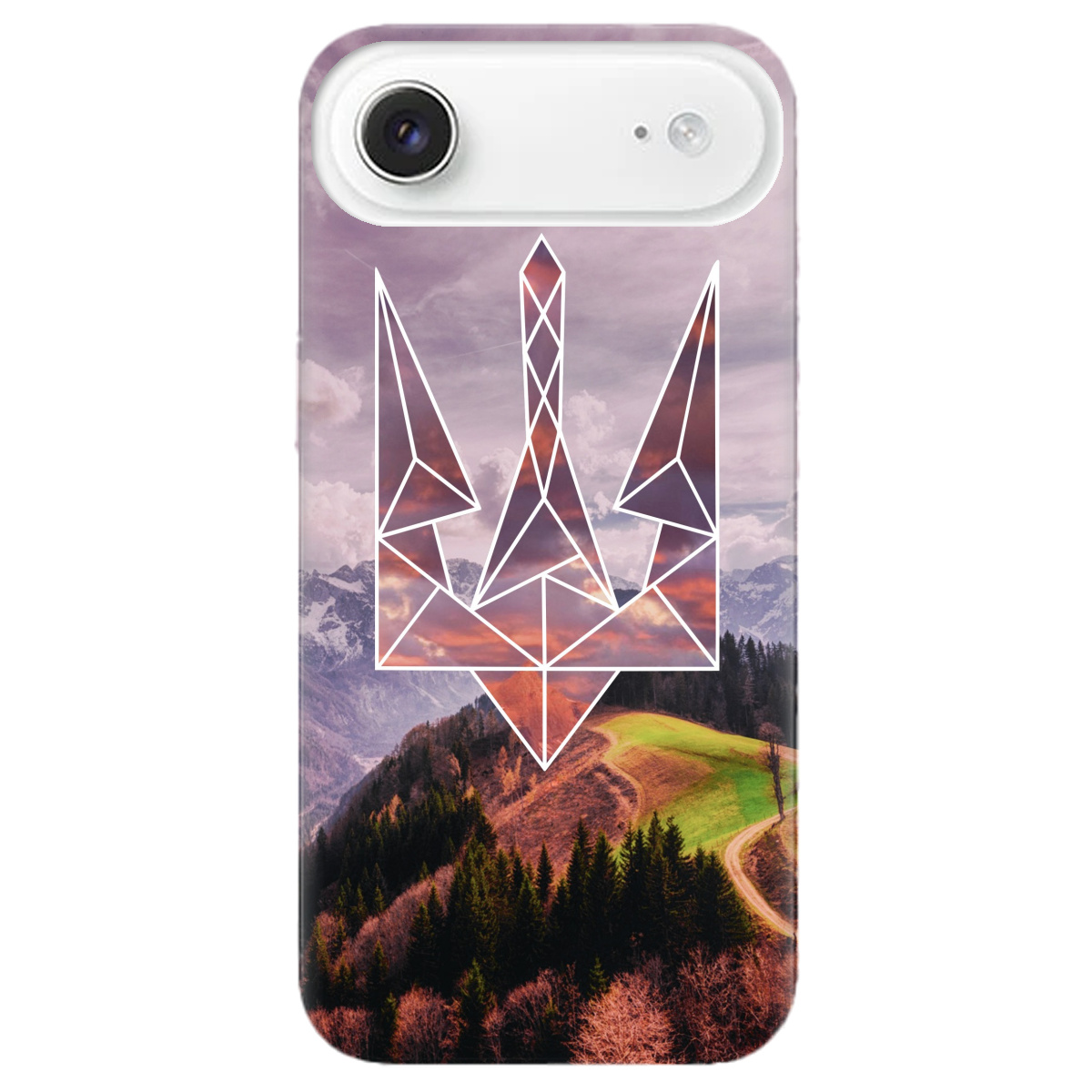 Чохол для Apple iPhone 17 Air прозорий Ukraine - фото 1 - Чохли для телефонів