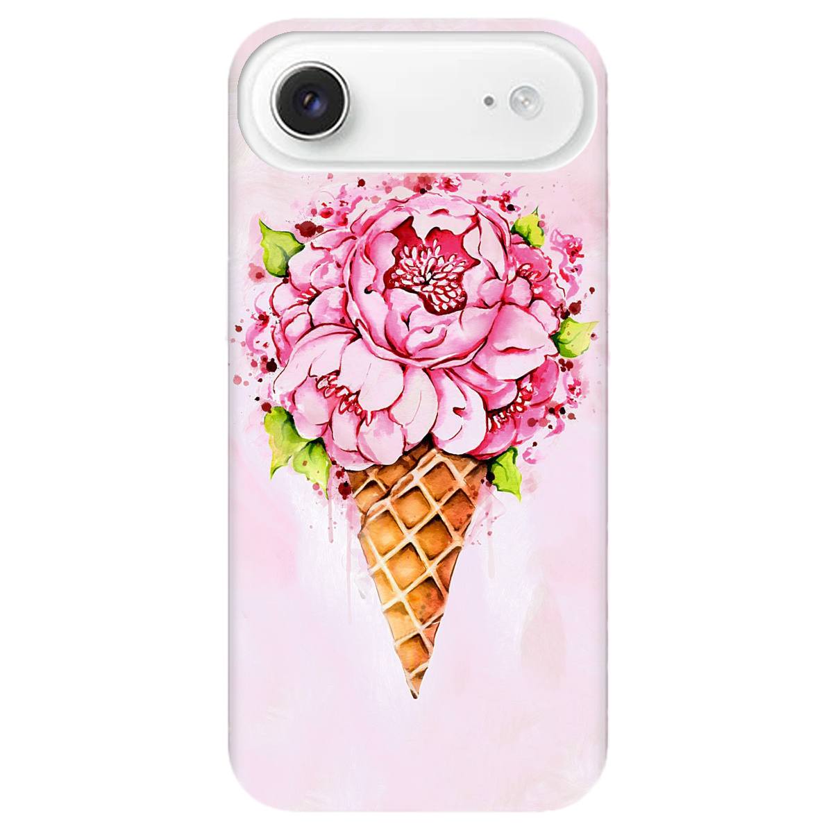 Чехол для Apple iPhone 17 Air прозрачный Ice cream - фото 1 - Чехлы для телефонов